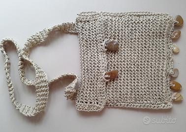 Borsa di spago fatta a mano