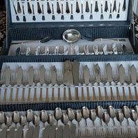 Set posate acciaio inox Salvinelli 125 pz Nuovi