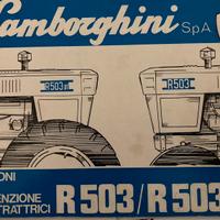 Libretto manutenzione trattore lamborghini 503