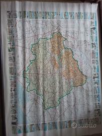 Cartina geografica della provincia di Treviso
