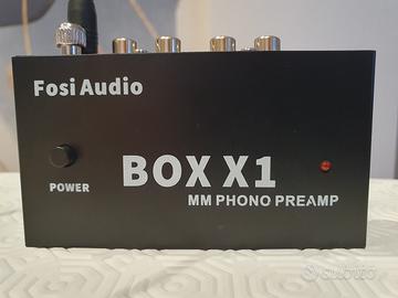 Preamplificatore phono Fosi Audio BOX X1 12V