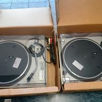 coppia technics sl 1200 mk2 con imballaggio 