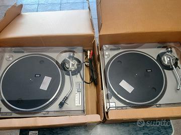 coppia technics sl 1200 mk2 con imballaggio 