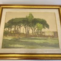 BUGLIONI ORIGINALE quadro olio su tela