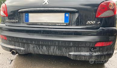 PARAURTI POSTERIORE COMPLETO PEUGEOT 206 Plus Berl