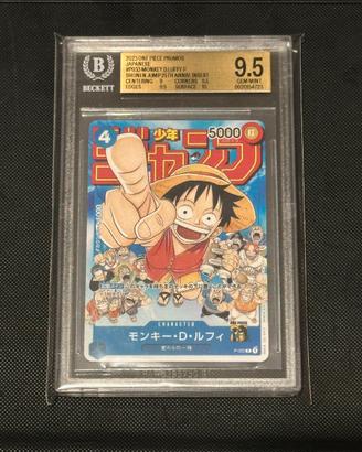 Luffy Weekly Shonen Jump 25th BGS9.5