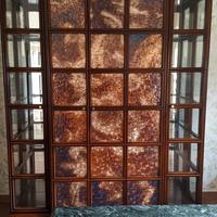  mobile vetrina legno e vetro