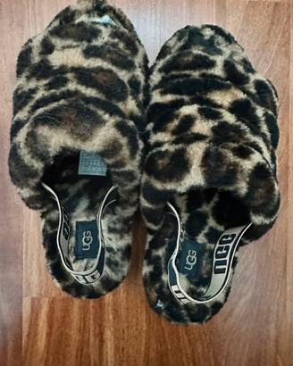Ciabatte Ugg leopardate