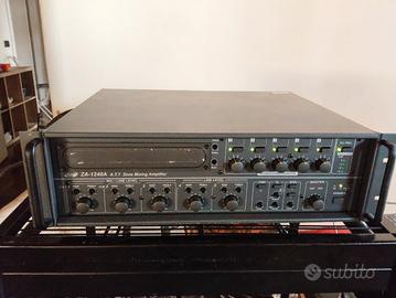 amplificatore JDM ZA 1240A + 4 casse Indiana line 