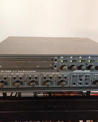 amplificatore JDM ZA 1240A + 4 casse Indiana line 
