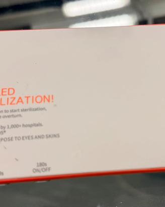 Sterilizzatore Portatile UVC LED  59S
