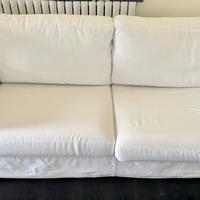 Divano poltrone e sofà Bianco 3 posti