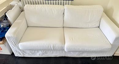 Divano poltrone e sofà Bianco 3 posti