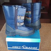 Doposci Hot sand per bambino/a,tg. 34,colore blu