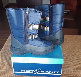 Doposci Hot sand per bambino/a,tg. 34,colore blu