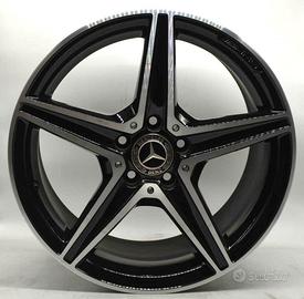 4 cerchi lega mercedes classe c amg r18 lt4337