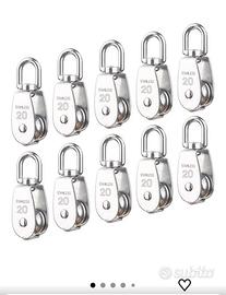 puleggia singola in acciaio per peso 