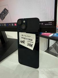 APPLE IPHONE 14 128GB BT 100% 12 MESI GARANZIA