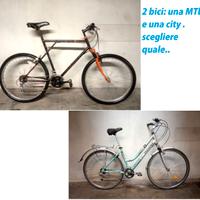 mountain bike o bici city bike olanda alluminio