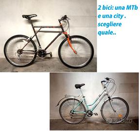 mountain bike o bici city bike olanda alluminio