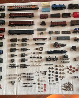 Lotto ferromodellismo Märklin Fleischman Rivarossi