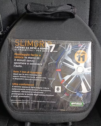 Catene neve SlimGrip 11 7mm 7 mm
