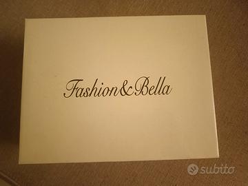 Scarpe di pelle con tacco 