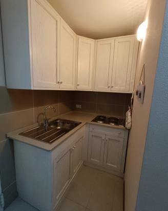 Cucina artigianale stile country 