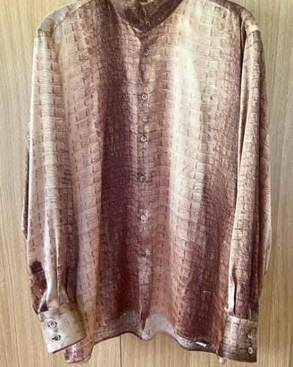 Camicia uomo sartoriale in seta