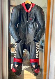 Tuta pelle Dainese scudetto Ducati