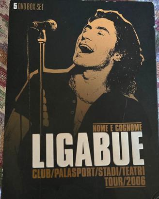 LIGABUE "Nome e Cognome" - Cofanetto RARO 5 DVD