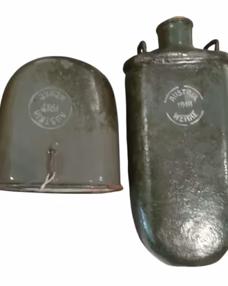 Borraccia militare austro-ungarica della WW1 1917!