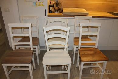 Set 6 Sedie Westwing in Legno