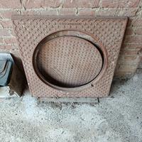 botola in ferro pesante diametro 60