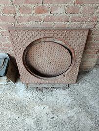 botola in ferro pesante diametro 60