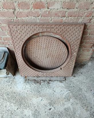 botola in ferro pesante diametro 60