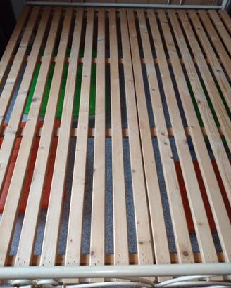 rete letto matrimoniale +materasso