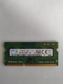 DDR3L Samsung 4gb notebook