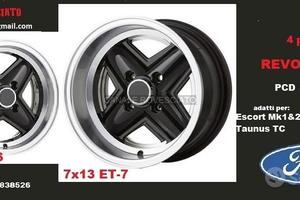 4 cerchi Revo 6x13 7x13 4x108 FORD CITROEN PEUGEOT