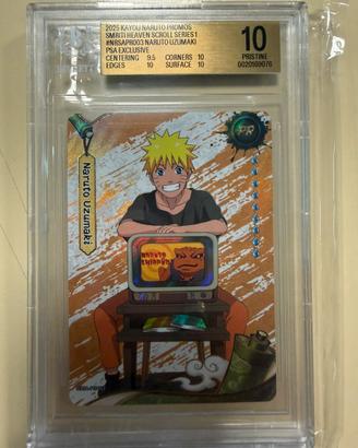 Naruto Kayou PR003 PSA promo BECKETT 10