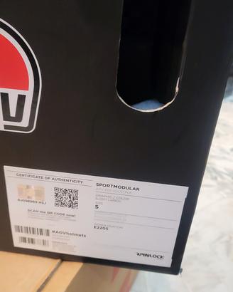 Casco Agv nuovo in carbonio nuovo