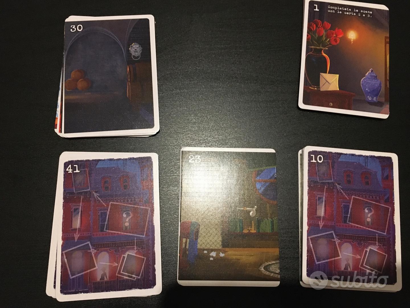 Asmodee Crime Zoom: Uno Scrittore Letale - Gioco Di Carte Investigativo, 1-6 Giocatori, 12+ Anni, Edizione Italiana