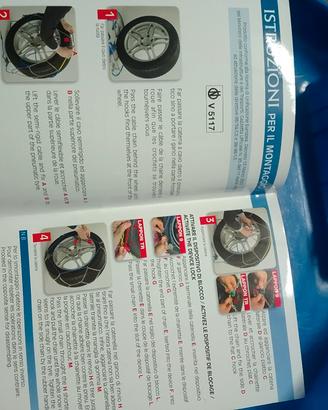 catene da neve nuove