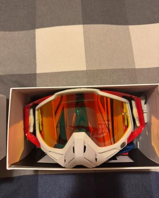 Maschera 100%  Mx Goggle Racecraft