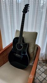 Chitarra Ovation Celebrity Mid Cutaway Black