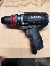 Trapano avvitatore parkside a batteria 12v