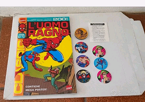 L'UOMO RAGNO CLASSIC 67 con poster e gadet