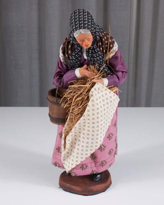 Statua artigianale santon provenzale, presepe 32cm