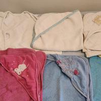 Abbigliamento, asciugamani neonato 