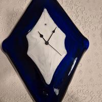 Orologio da muro in vetro artistico "La Murrina"